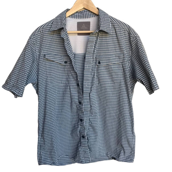 Ascend Mens Hiking Fishing Shirt with Back Vent size M - Picture 1 of 5